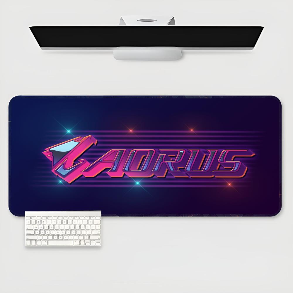 Aorus Mouse Pad Large Gamer XXL Keyboard Mat On Mat 900X400MM Carpet Rubber Desk Mat Gaming Mouse Pad