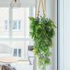 2pcs UV Resistant No Fade Artificial Hanging Ivy Plants Lush Cascading Vines Realistic Faux Greenery -All Season Outdoor Decor