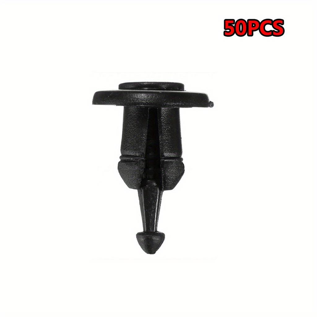 50pcs Car Bumper Clip Fixing Rivets Decorative Panel Fastening Clips Suitable for Renault Honda