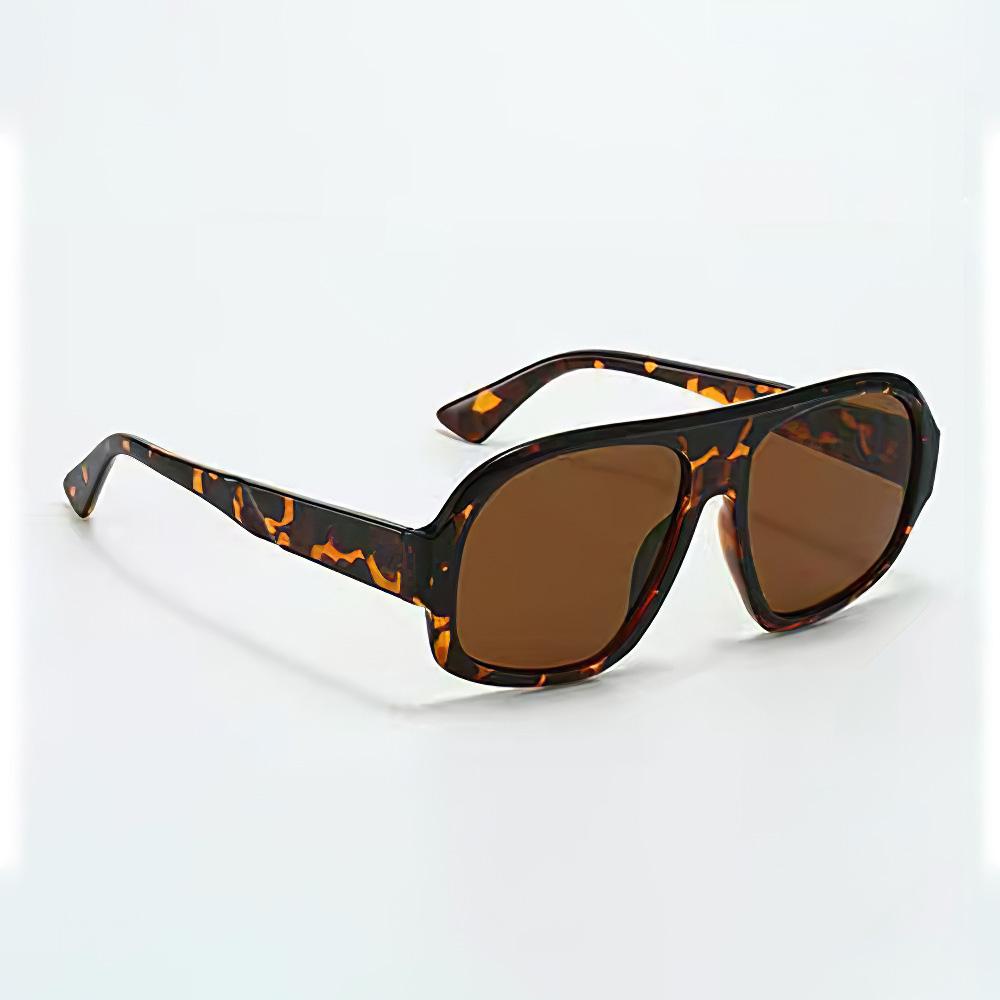 Vintage Fashion Square Frame Sunglasses For Women Blue Light Blocking Shades Uv400 Sun Glasses Vintage Decorative Sunglasses