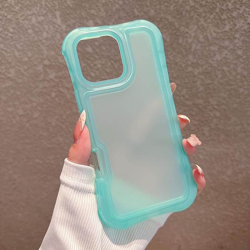 

For IP16PROMAX Mobile Phone Case, Beautiful Waist Air Cushion, Three-in-one Anti-fall 360 Full Cover Case For iPhone 16 Pro Max 6.9