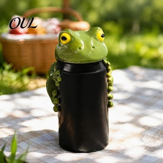 Zatyczki do puszek na napoje Dinozaur Hipopotam Żaba Słoń Osłona ochronna na puszki z napojami gazowanymi, Silikonowe urocze zwierzątka 3D, Zmywalne osłonki, Chroniące przed kurzem i zachowaniem nagazowania