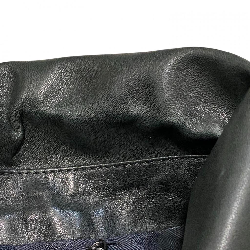 Używana kurtka CELINERiders czarna skóra Damska