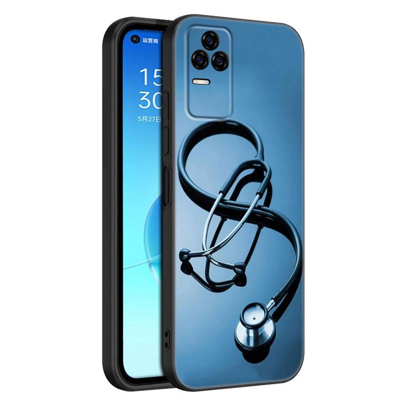 Arzt Krankenschwester Gesundheit Handyhülle Für Xiaomi POCO F2 F3 M2 M3 M4 X3 X4 Pro NFC F4 GT 5G F1 X2 C3 C31 C40 M5S Weiche TPU Schwarze Hülle