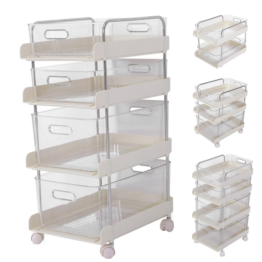 Regał magazynowy Organizer Wielofunkcyjny Stojak do ekspozycji kosmetyków przekąsek do Kuchni Be