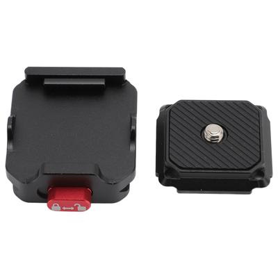 Kamera-Schnellwechselplatte aus Aluminium für Arca 14 Zoll 38 Zoll Gewinde QR Kamera-Montageplatte für DSLR