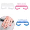 Handle Grip Nail Brush Plastic Cleaning Nail Brush for Toes and Nail Cleaner
