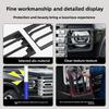 For Great Wall GWM Haval H9 2024+, 2Pcs Front Headlight Protective Cover Anti-Collision Decor Frame