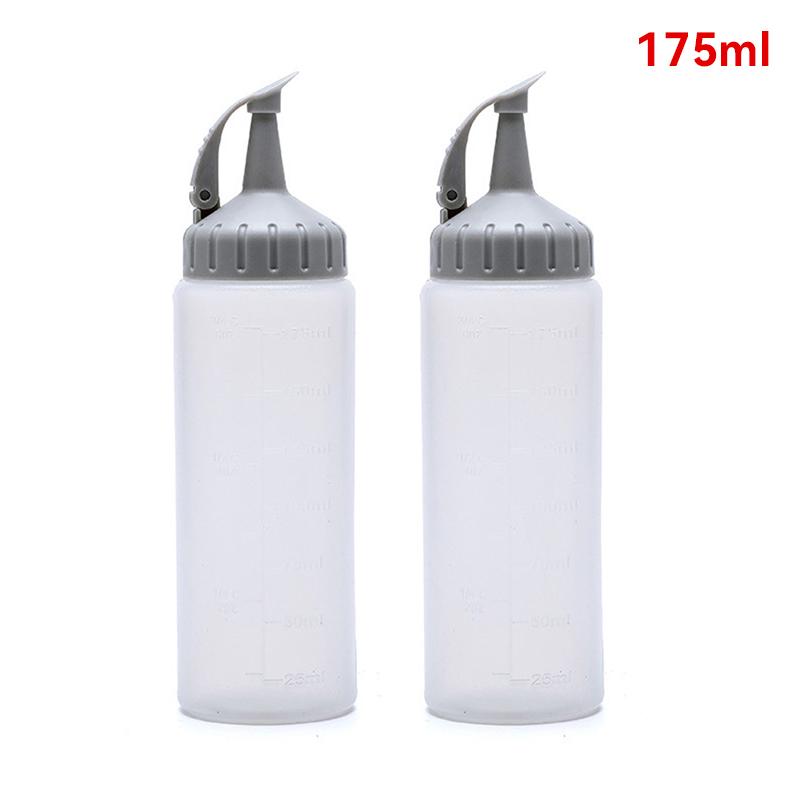 4Pcs Squeeze Squirt Condiment Bottles Salad Sauce Dispenser Ketchup Cruet 240ml 2pcs Condiment Squeeze Bottles Kitchen Gadgets