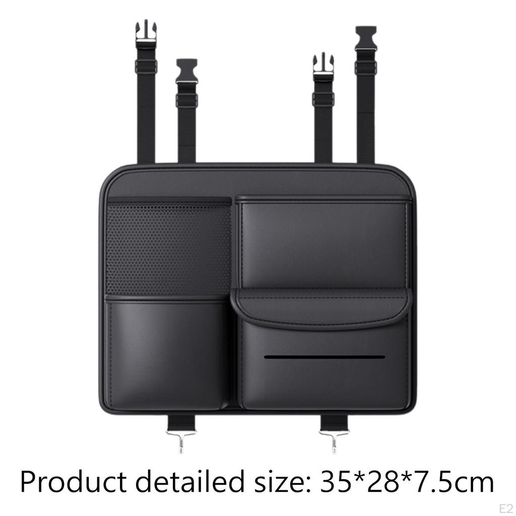 Car Backseat Organizer Travel Accessories PVC Premium Multi Pocket Modification Storage Bag for