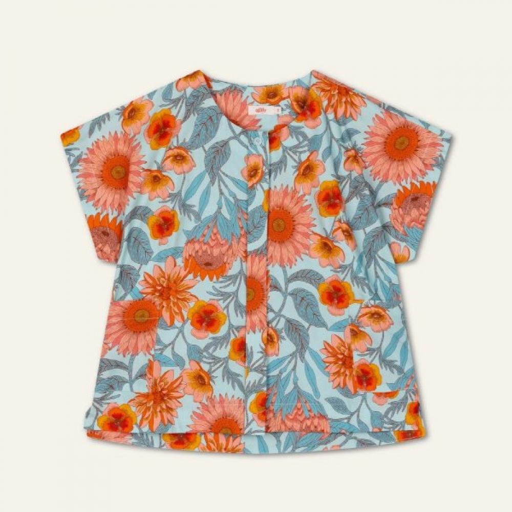 Oilily Pattern Blouse Owesabl010 blue (50)/38(66)