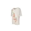 Oililly Flower PrinT ShorT Sleeve T shirT ow8saTs025