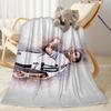 Football Stars Action Blanket Ultra-Soft Perfect for Livingroom Chair Seaside for All Seasons Playful Design Suitable for Gifting Relatives and Friend