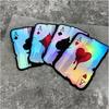 Multicolor Creative Cartoon Playing Card Decals for Cars & Motorcycles