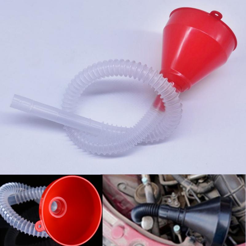 Refueling Funnel Detachable Auto Motorcycles Filling Engine Multi-Function Refuel Oil Funnel Change Fill Funnels Transfer Tool