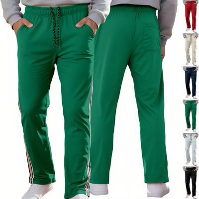 Pantalon de jogging décontracté ample pour homme, avec poches et cordon de serrage, pantalon de survêtement décontracté