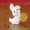Statue Desktop Ornament Landscape Sculpture for Spring Festival Decor Birthday Gift