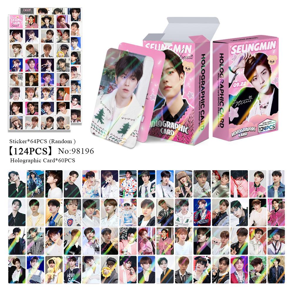 124Pcs  Card Stray Kids Card Boy Group Album "DO IT"Pocards Lomo Hyunjin Felix LeeKnow Han BangChan  Album Fans Gifts