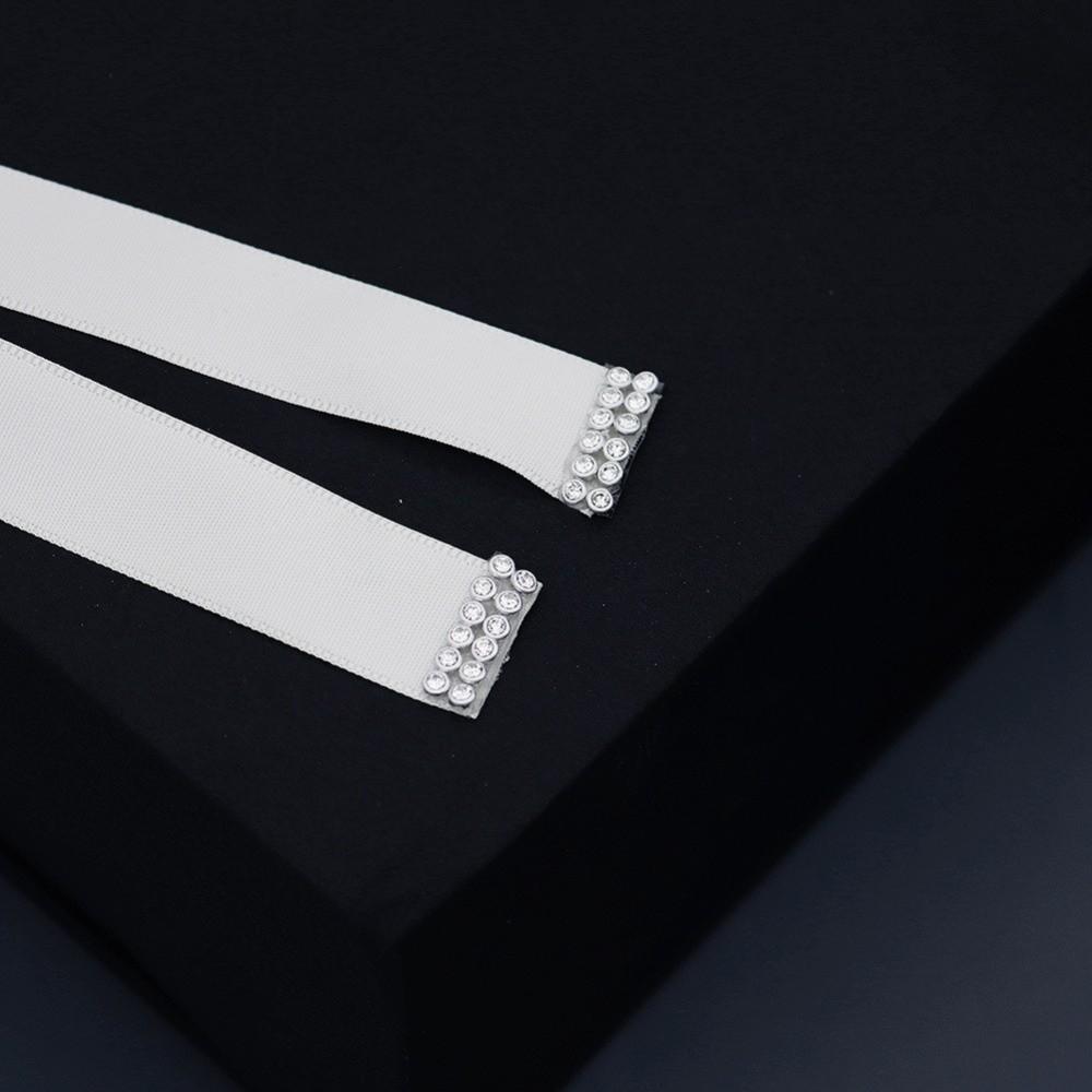 Silver Bridal Belt Long Bridal Sashes Sweet Wedding Belt Wedding