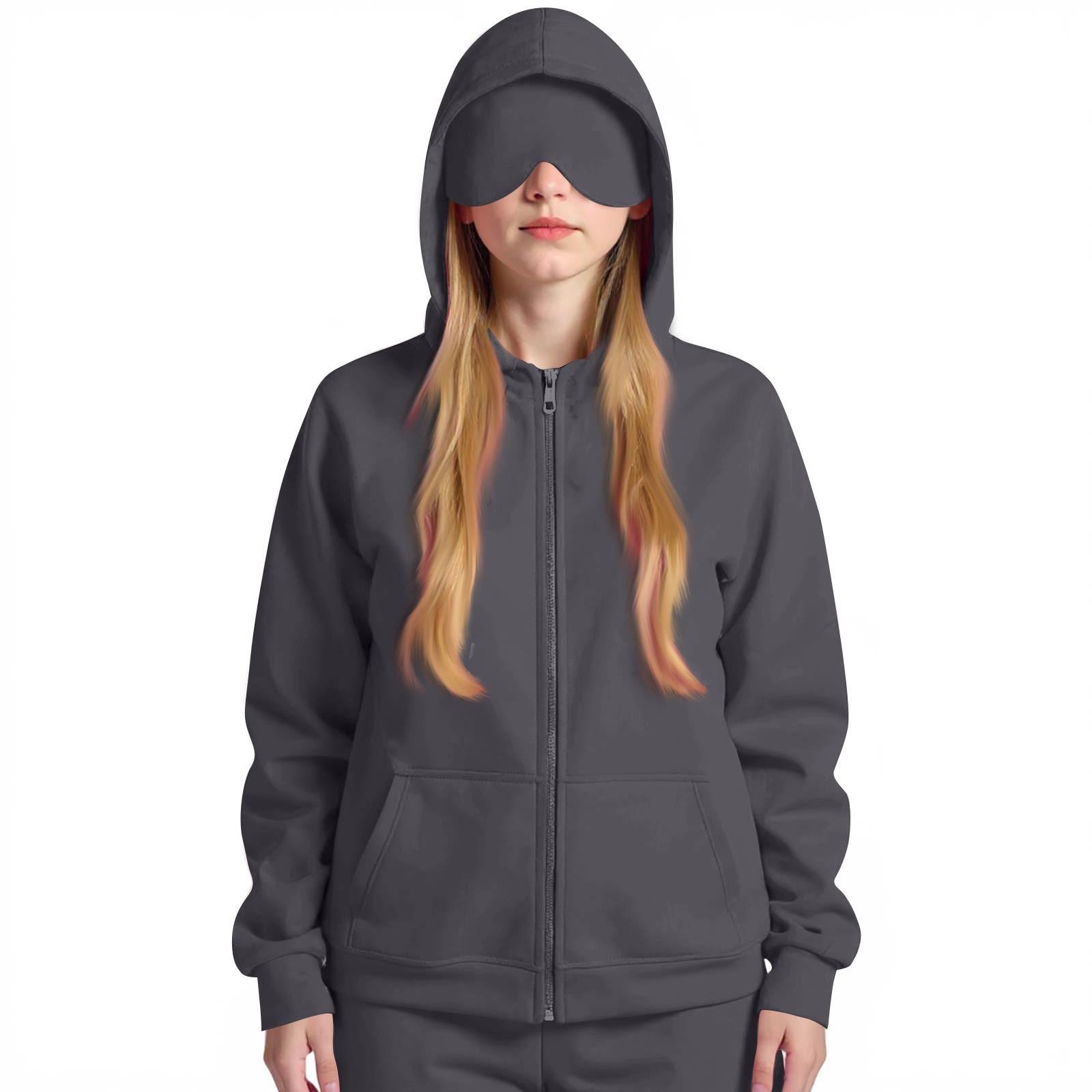 

Рубашка, толстовка, куртка детская свободного кроя, однотонная, для мальчиков и девочек 140