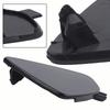 Black Plastic Front Tow Hook Eye Cap Replacement Part for Volvo XC60 Model