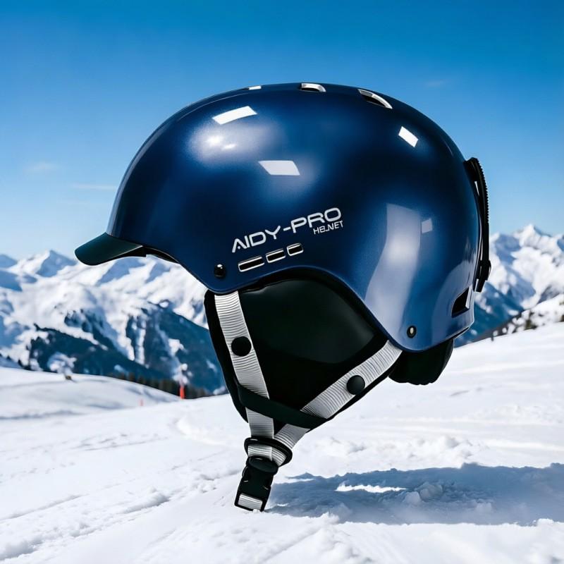 AIDY Ski Helmet Adults Unisex Snowboarding Alpine Skiing ABS EPS Safety Headgear L Size 58-61cm