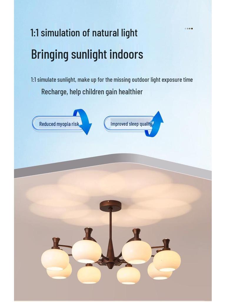 French Retro Nanyang Style Chandelier for Living Room, Restaurant, or Bedroom