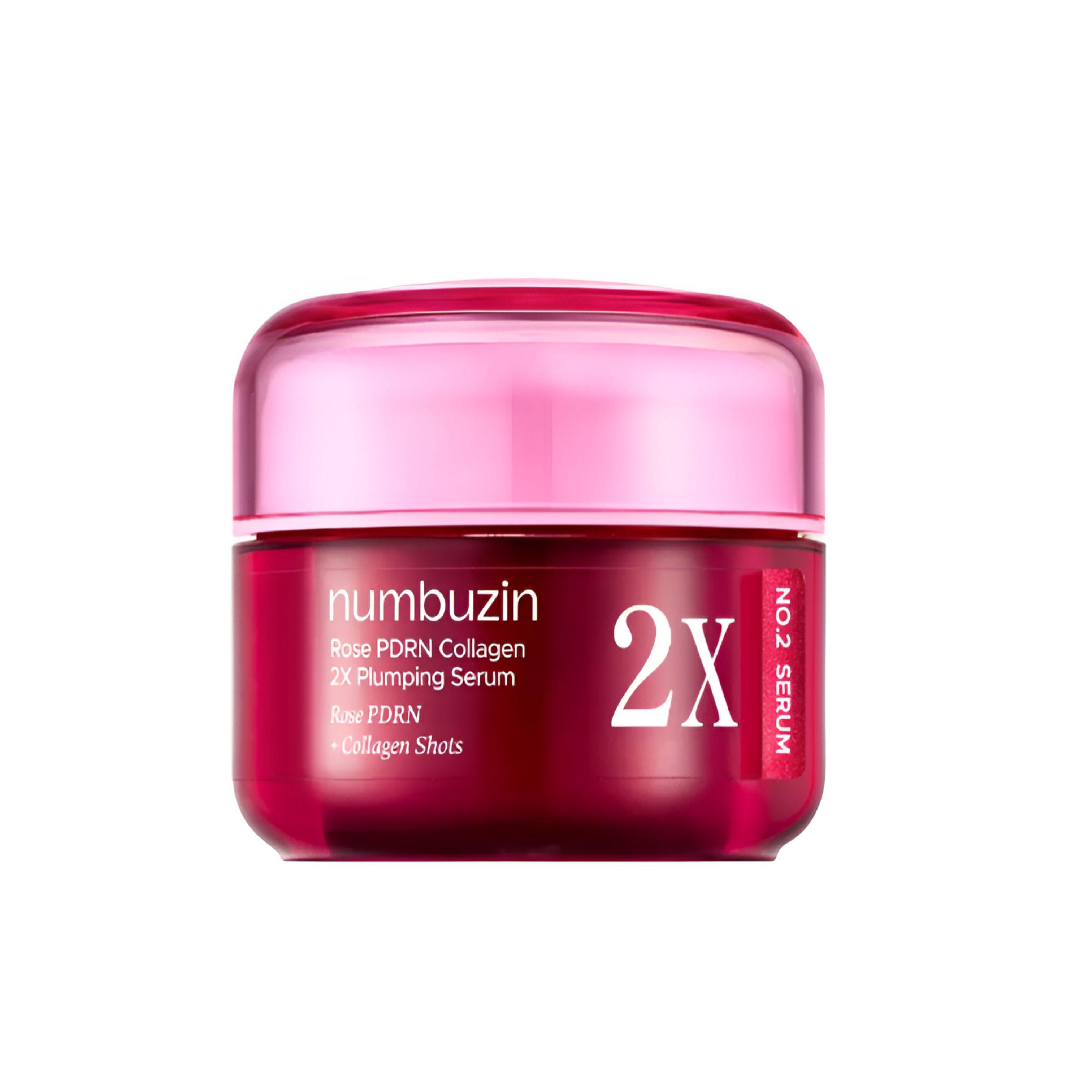 Numbuzin No. 2 Rose PDRN Collagen Plumping Serum 2X 30ml