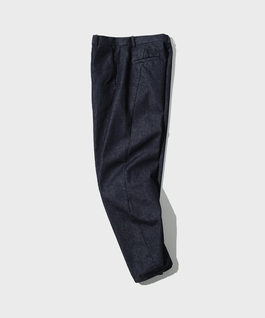 Intempo Mood Curved Wide Denim Pants_Indigo