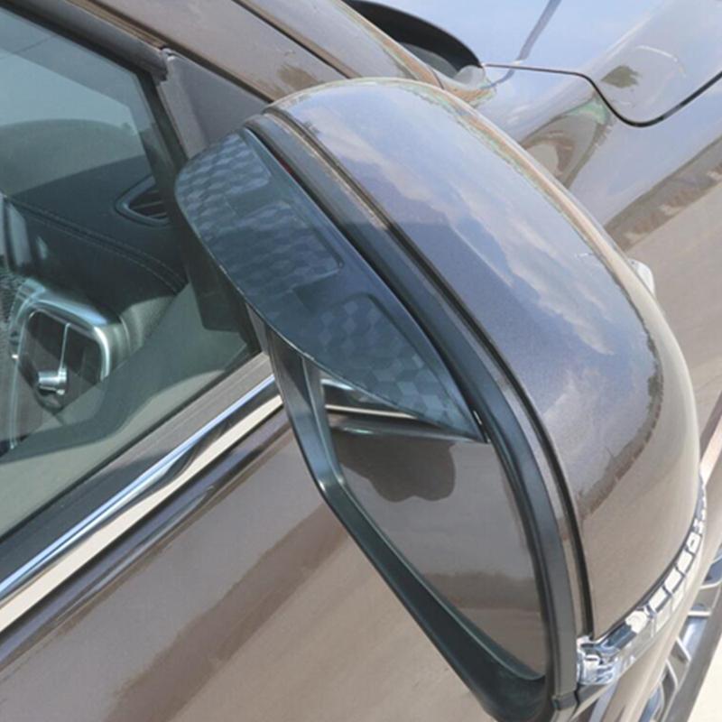 

For Kia Sorento MQ4 - Rearview Side Glass Mirror Trim Frame Rain Shield Sun Shade Eyebrow Cover Accessories