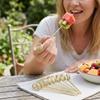 Picks Bamboo Toothpick Disposable Fruit Skewers Eco-friendly Bamboo Knot Skewers  Cocktail Party