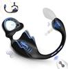 Wireless Remote Control Cock Ring Vibrator Male Toy Penis Massager Anal Plug Toy Anal Massager Manta Ray Vibrator Flirting Sex Products