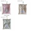 Ins Style Grid Pattern Coaster Portable Cotton Cloth Insulation Pad Drink Coasters  Home Decoration