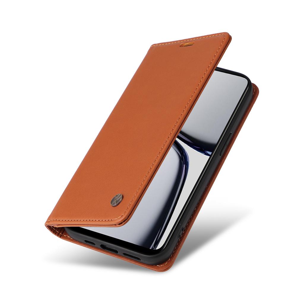 YIKATU YK-001 For Realme C65 4G Case Anti-Scratch Leather Wallet Phone Cover