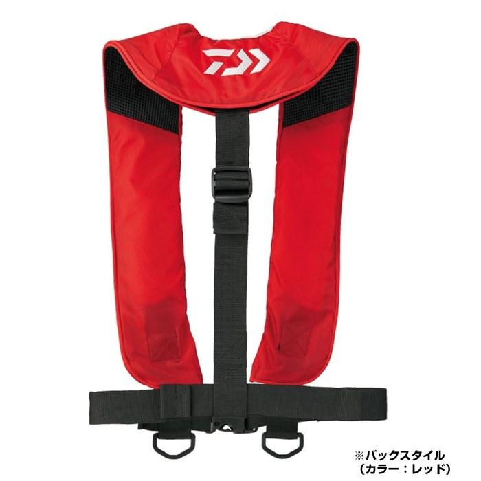 Daiwa DF-2608 Inflatable Life Jacket, Gray, Free Size
