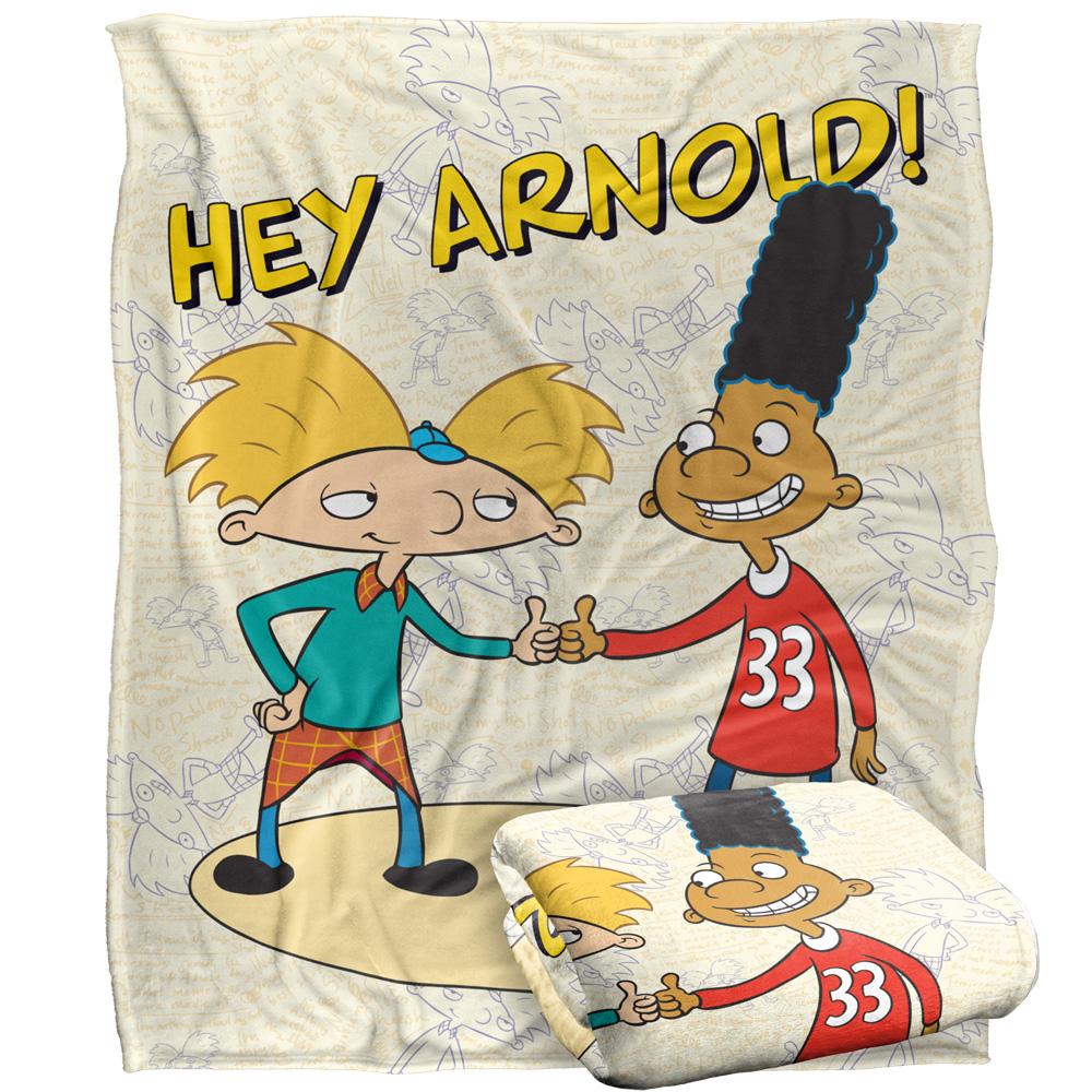 Hey Arnold! Seidigweiche Arnold & Gerald Superweiche Decke