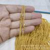 Natural  Lucky Pendant National Style Chalcedony Pendant Beeswax Yellow Agate Jade Sweater Chain Peace Buckle Necklace
