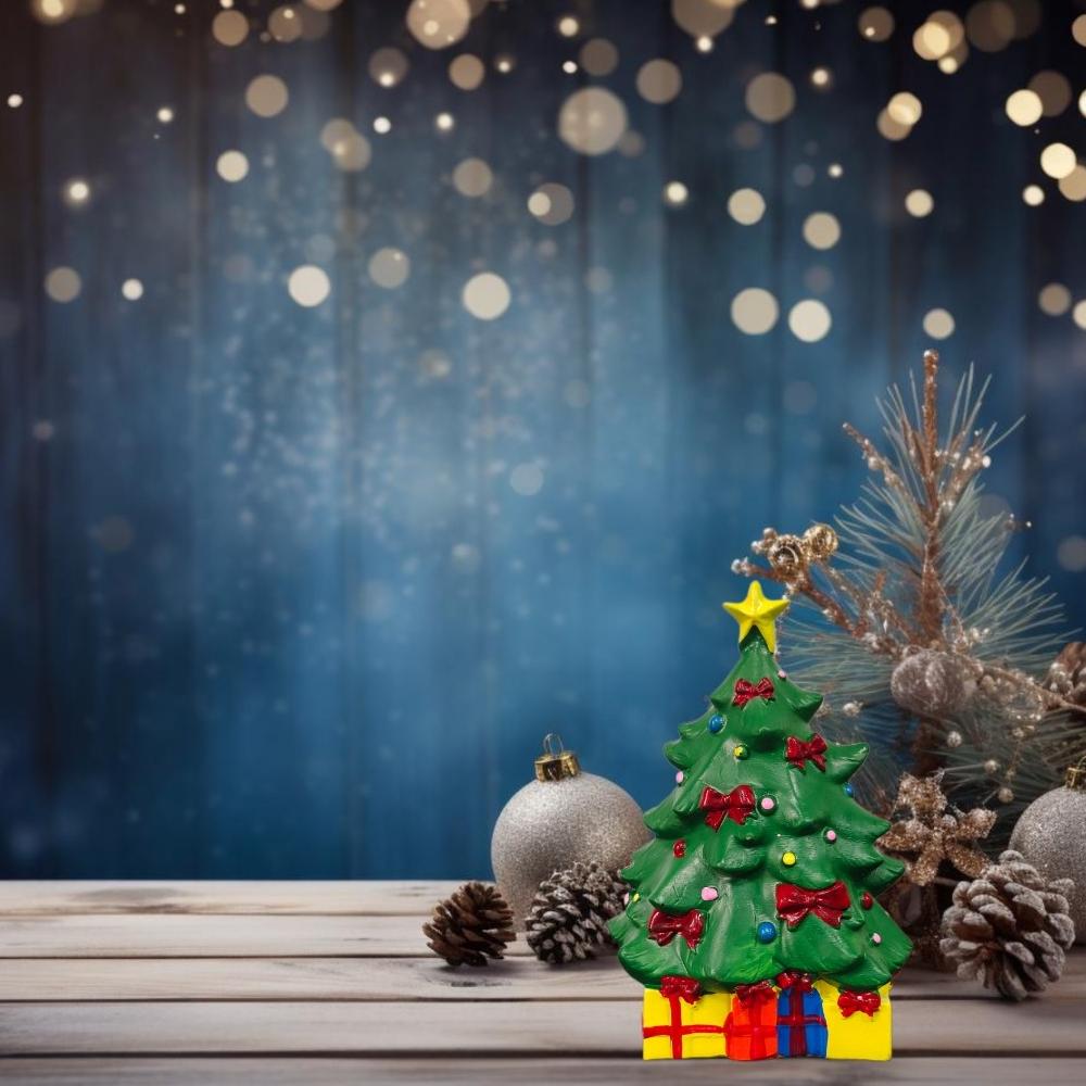 Cute Little Christmas Tree Ornaments, Warm Embellishments On the Tabletop, Home Decorations, Add To the Festive Atmosphere