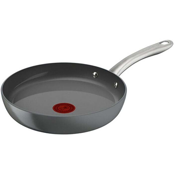Poêle - Tefal - Renew+ - Éco-conçue - 20 cm - Céramique - Gris Hippo Iron