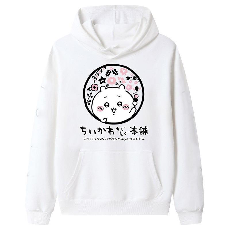 New Japanese Trend Cartoon Printed Hooded Sweater Men's and Women's Loose Autumn and Winter Casual Fashion Jacket Tide