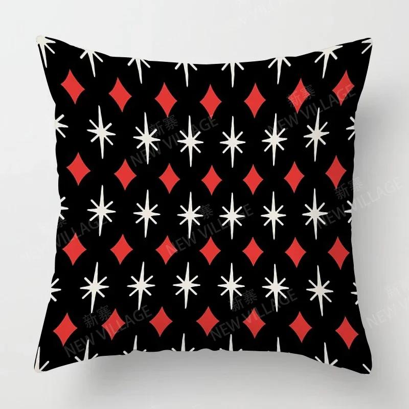 Nordic Fall Home Decor Autumn Throw Pillow Case Sofa Cushion Cover Modern 45x45cm 45*45 50x50 60x60cm 40*40 40x40 Geometry 60*60