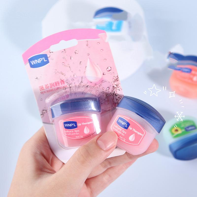 Vaseline Lip Balm Rosy Lips Cocoa Butter Creme Natural Nourishing Plant Lip Cream Clear Moisturizing Hydrating Lips Care Non Sticky Fade Lip Lines