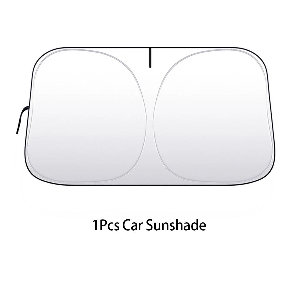 Car Windshield Sun Shade For BMW 3 Series G20 330i 330e 2019-2023 Sunshade Sun Visor Protector Foldable Blocks UV RaysWindshield Sunshades 1
