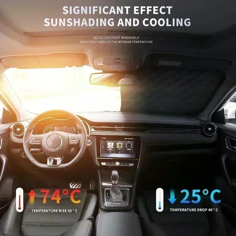 Car Windscreen Cover Front Cover Anti Snow Frost Ice Shield Dust Protector For Mercedes Benz W203 W204 W205 W206 W176 W177 W212