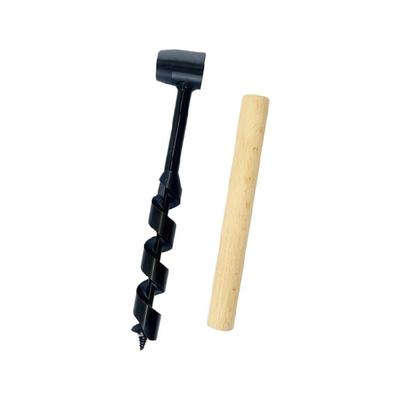 Hand Auger Wood Drill Twist Drill Bit for Woodworking from 10mm To 25mm Wood Handle for Convenient Outdoor Operation