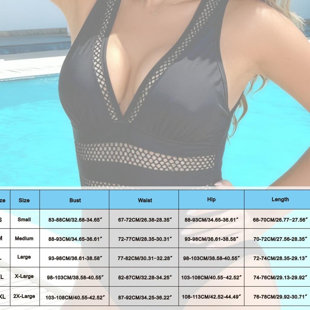Swimsuit Women's Skinny Fishing Net Splicing Conservative One-piece Swimsuit Solid Color Swimming