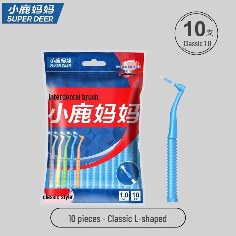 Fawnmum L-shaped Dental Floss Picks