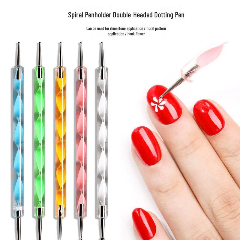 Nail Art Brush Set: 15-Piece Beginner Dotting & Painting Tools for Gel Polish