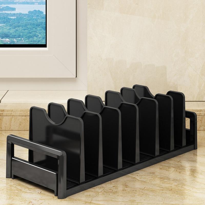 Kitchen Pot Lid Holder Cookingware Organizer Cutting Board Pot Cover Pan Holder Cabinet Pantry Sink Accessories Bowls Dish Rack