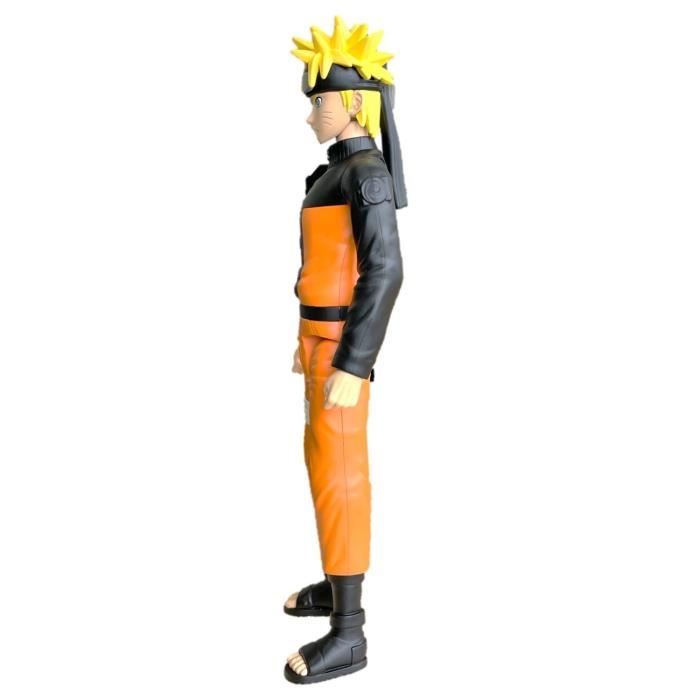 Large Articulated Figure - BANDAI - Anime Heroes - Naruto Shippuden - Anime Heroes Mega Figure 30 Cm - Naruto Uzumaki